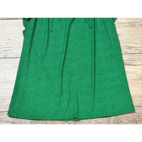 Adrianna Papell vivid green top blouse size S - Picture 5 of 10